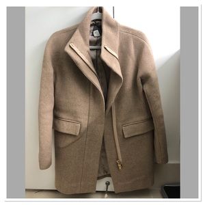 Jcrew stadium cloth wool coat size 2